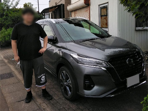 新車の納車